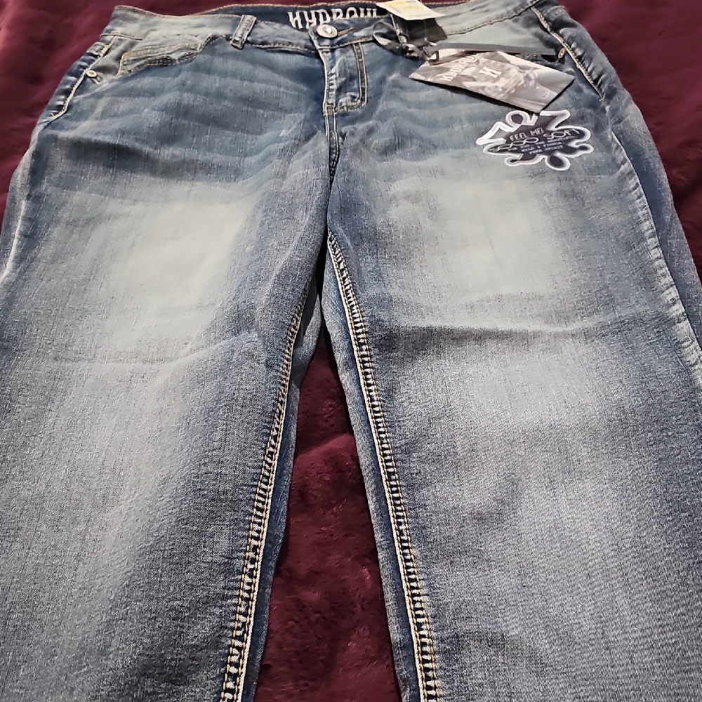 Hydraulic Women's Straight Leg Jeans - Classic Blue